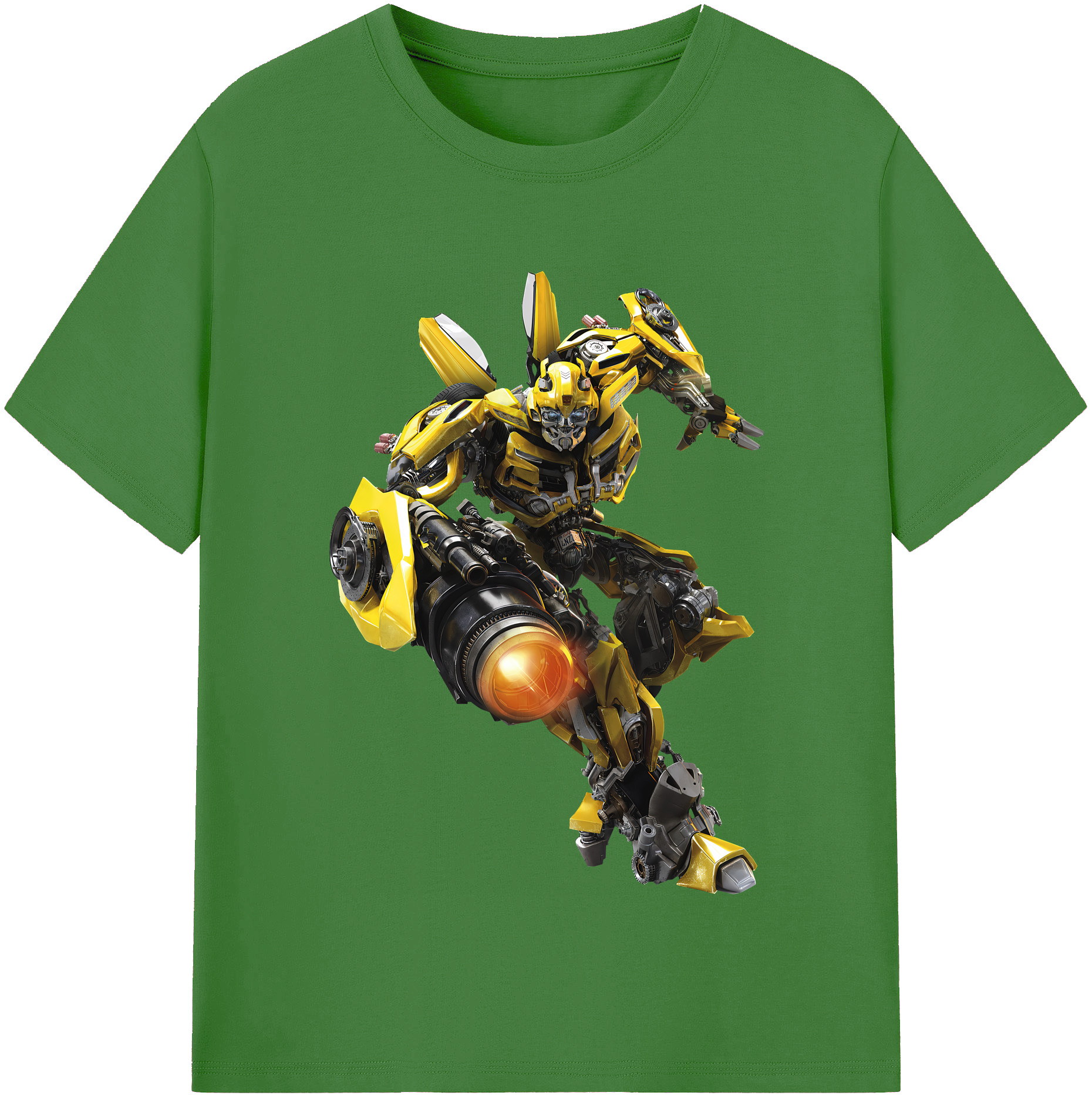 （画像用） Transformers トランスフォーマー レディースカジュアルプリントTシャツ（綿100％）
